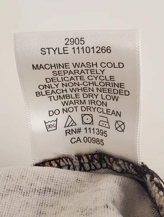 Tory Burch Women’s Super Skinny Jeans Snakeskin Print Size 29 - Picture 14 of 16